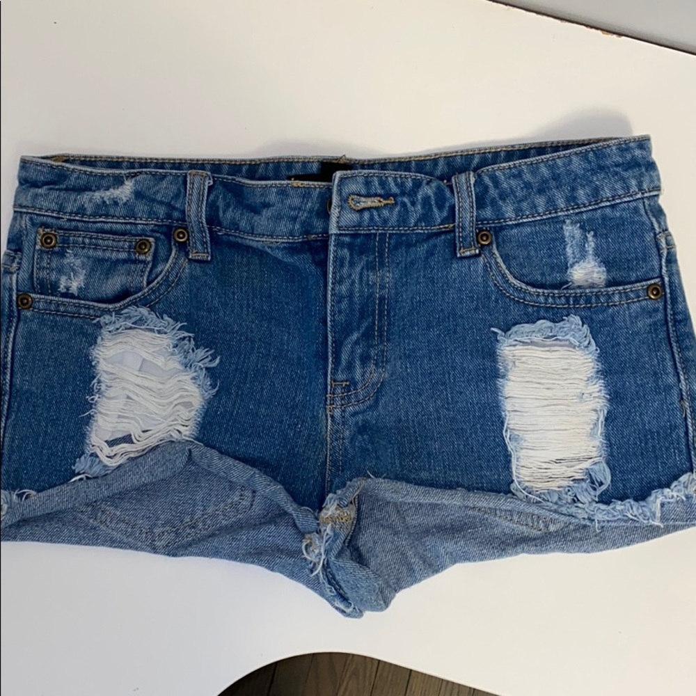 Jean shorts